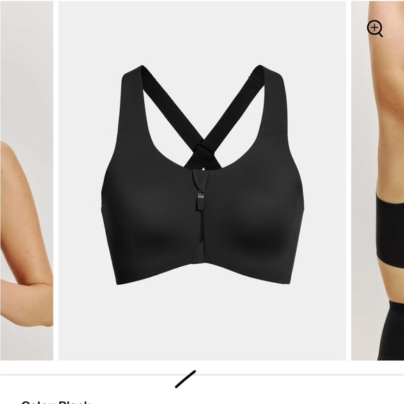 Knix size 6 Catalyst front zip sports bra - Picture 1 of 7